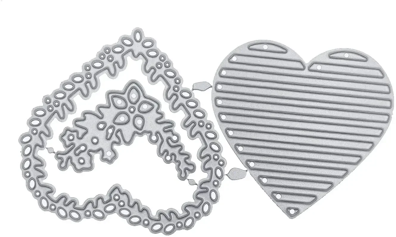 Love Heart Cutting Dies Cut Stencils for DIY Scrapbooking Photo Decorative Embossing Paper    Card Making