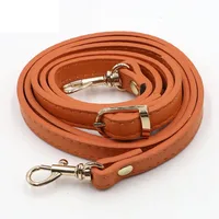 Fashion PU Leather Bag Handle Replacement Bags Strap 130cm Adjustable Shoulder Bag Strap Handbag Belts Bag Parts Accessories 5