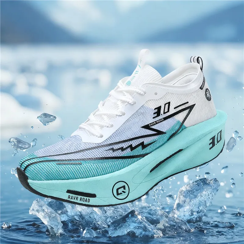 

New Cushioning Sports Shoes for Men Comfy Carbon Plate Running Shoes Man Non-slip Lightweight Jogging Shoes Women Training Shoes