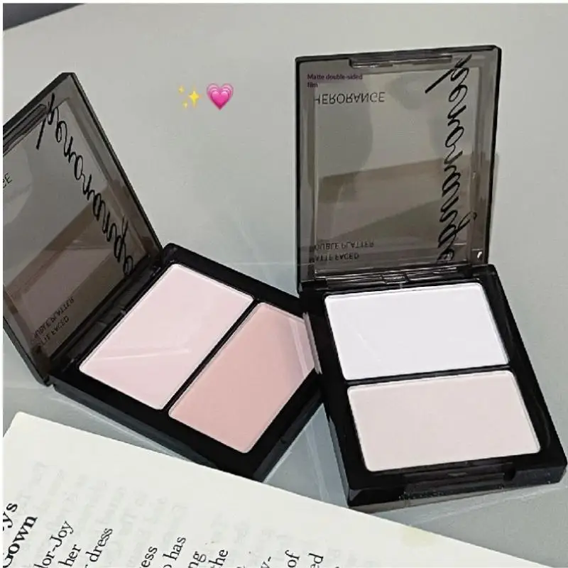 HERORANGE poudre de fard à paupières surbrillance et fard à paupières délicat, naturel, léger, finition mate, mise au point douce, maquillage éclaircissant