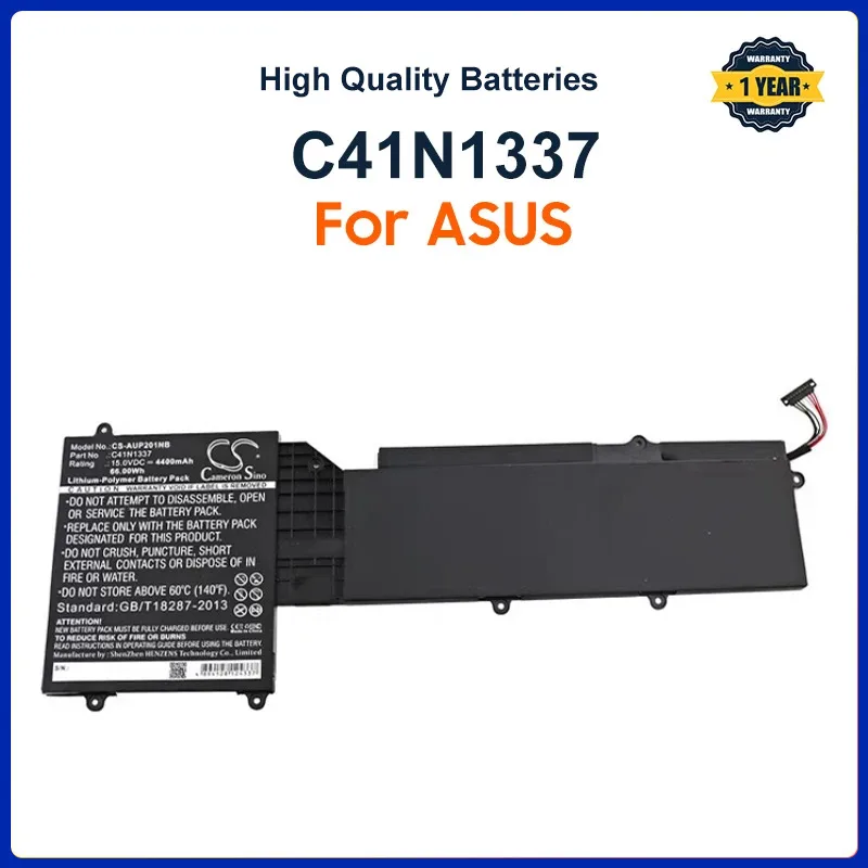 C41N1337 Laptop Battery For ASUS All in One Portable AiO PT2001 notebook 19.5-inch 15V 66WH