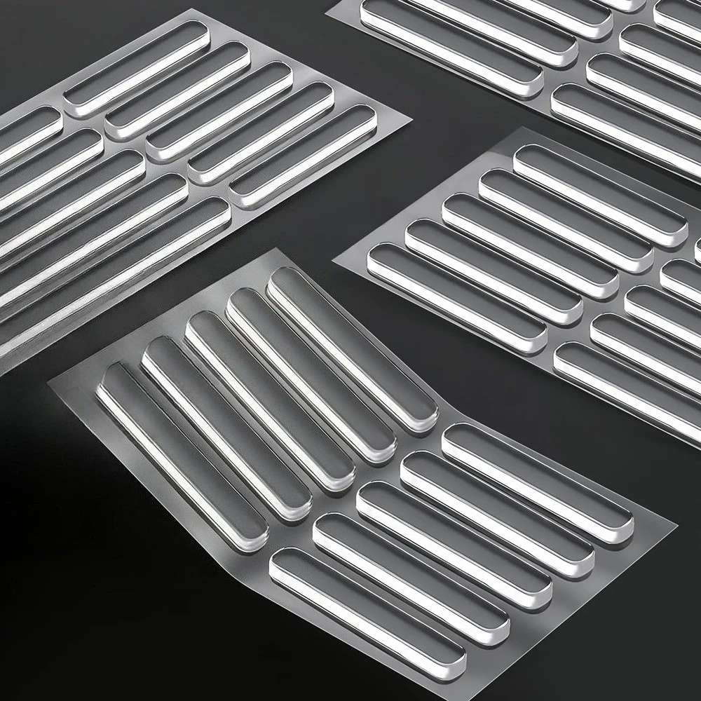 1-20PCS Self AdhesiveAnti-collision Strip Buffer Pads Door Stopper Cabinet Door Bumpers Transparent Wall Protector Pad