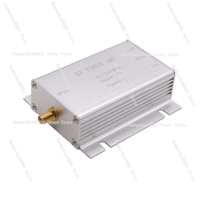 

Silver 2.5W RF Power Amplifier 1-1000MHz Radio Frequency Power Amplifier