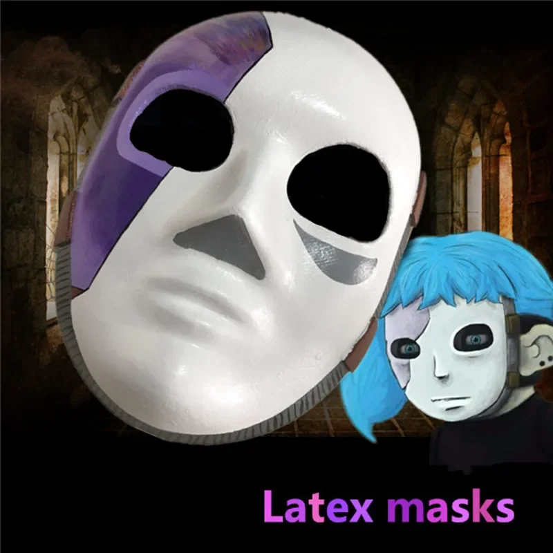 2020 novo produto jogo sally rosto cosplay máscara sally máscaras jogo sallyface cosplay acessórios de fantasia adereços oa2266