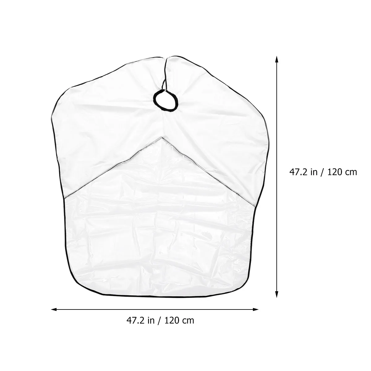 Kids Hairdressing Apron Salon Cape Haircut Premium Polyester Water-repellent Non-stick Children Home Use Foldable