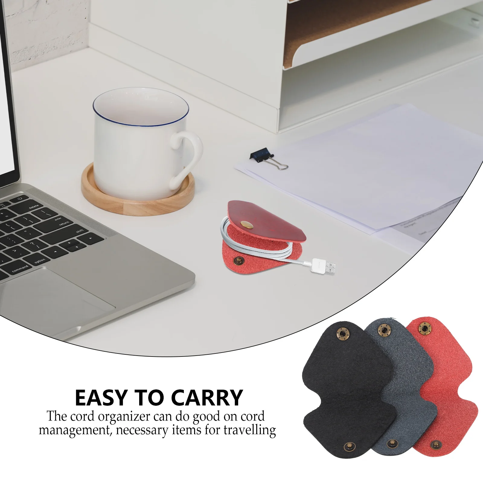 

3Pcs Cable Winder Cable Straps Durable Cord Organizer Handy USB Data Wire Holder Earphone Wire Keeper Anti-Winding