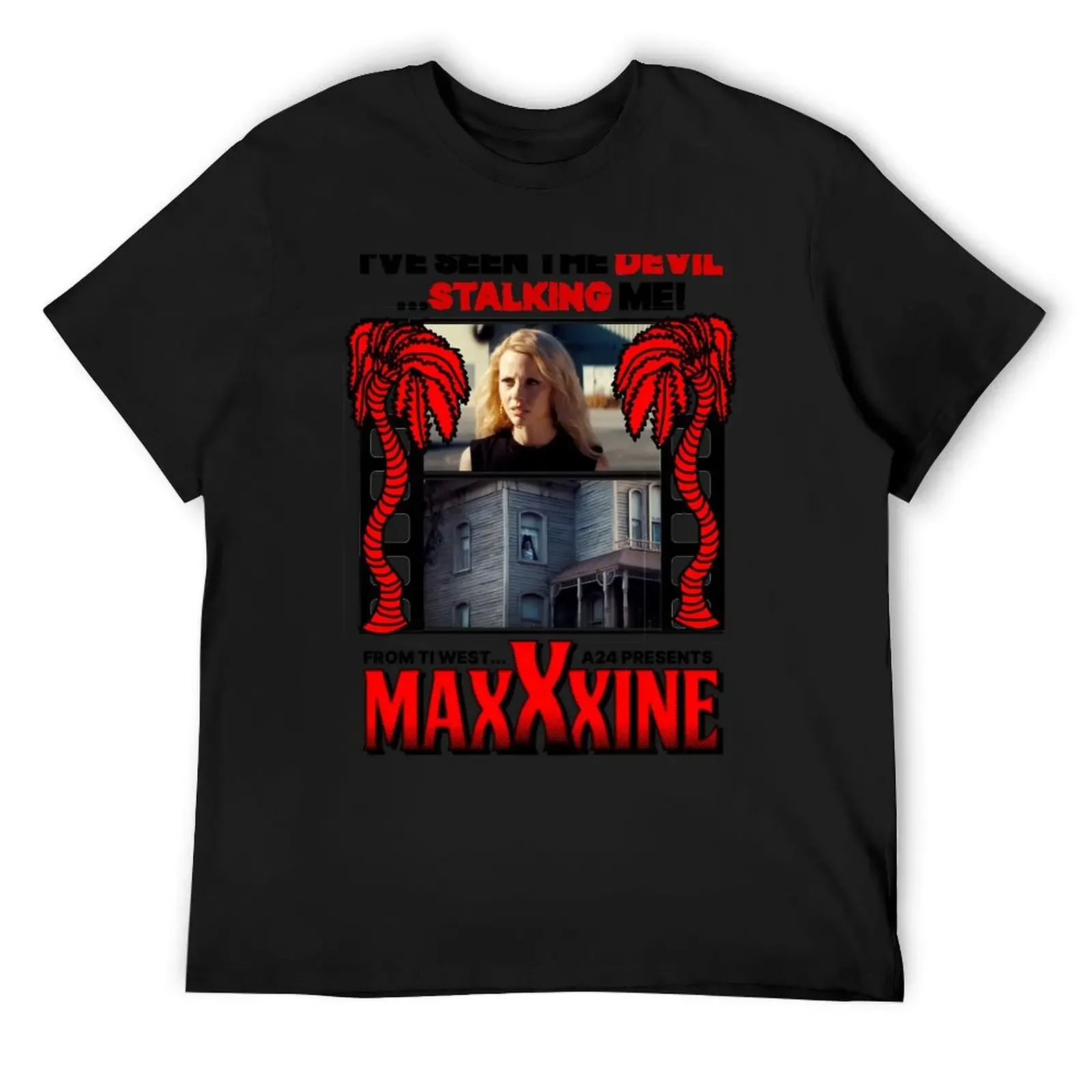 MaXXXine: I'VE SEEN THE DEVIL T-Shirt Aesthetic clothing new edition oversized t shirts for men