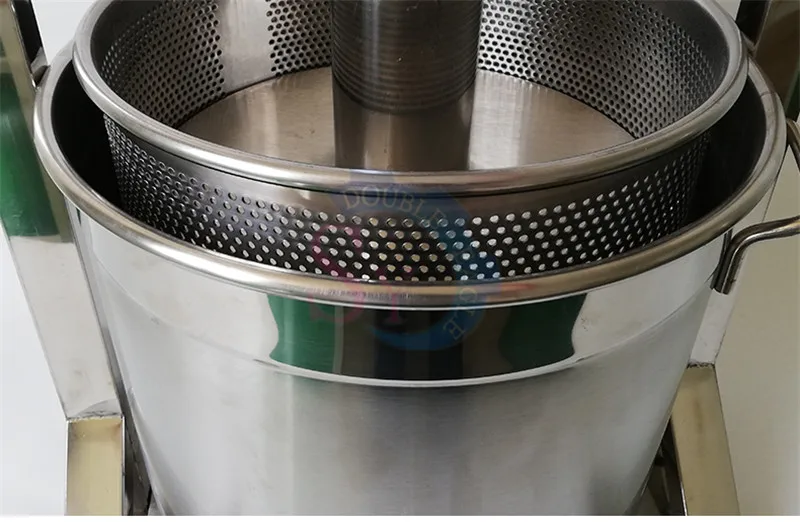 التجارية 12L قدرة اليد عصير الفاكهة الصحافة الباردة آلة عصير 304 الفولاذ المقاوم للصدأ 2T جاك دليل آلة عصير لب العنب