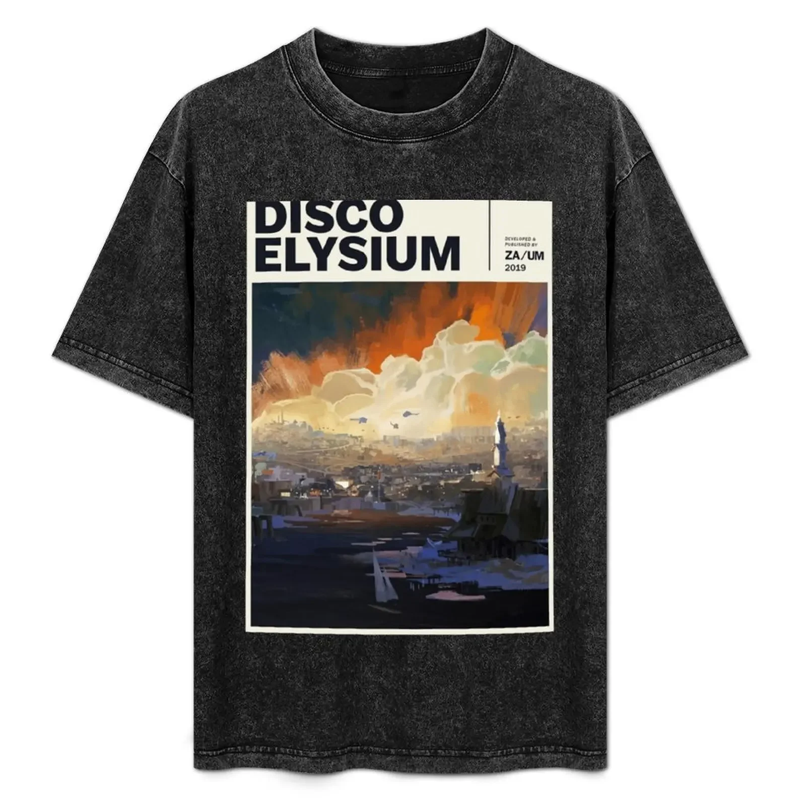 

Disco Elysium Poster Copy T-Shirt oversized t shirt cute clothes summer top essential t shirt mens t shirts pack