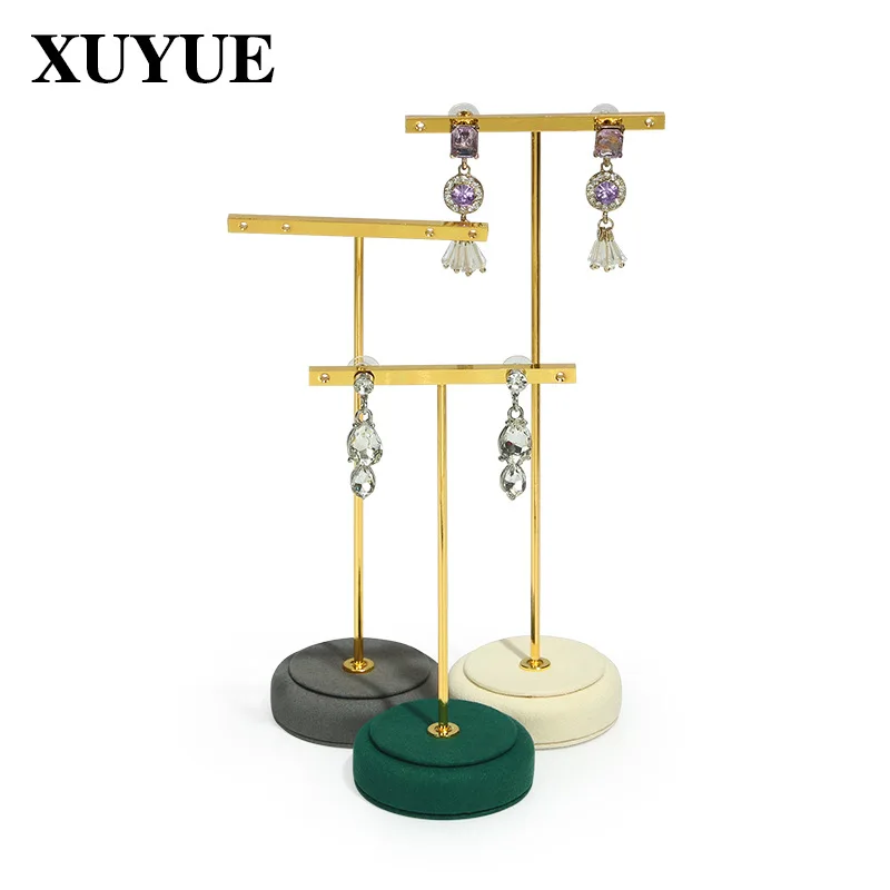 Sieraden Display Props Microfiber Verticale Oorbel Rack Thuis Opslag Live Display Multifunctionele Oorbel Display Rack