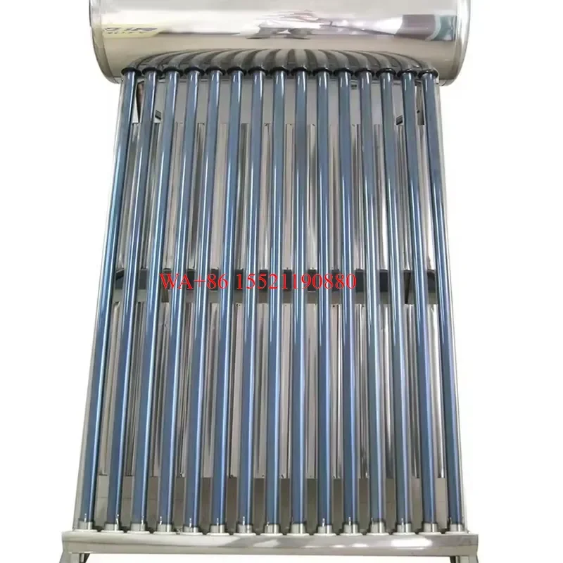 WMWMNU for Hi Efficient Mini Vacuum Tube Solar Water Heater Boiler Solar Panel and Water Heater Kit 10-36 Tubes Heat Pipe