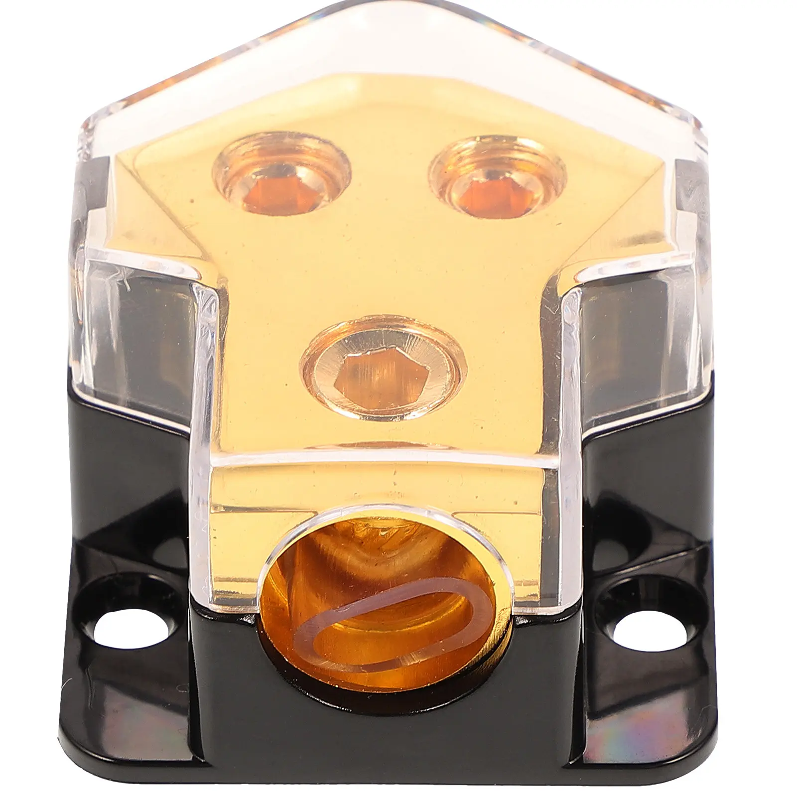 1 Way Distribution Block Car Audio Power Distributor Block Vehicle Amplifier Splitter High Power Automotive