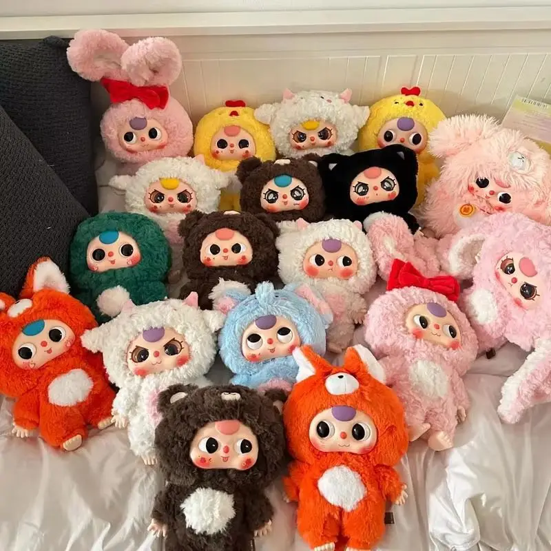Genuine In Stock Baby Three Model Series 400% first generation Mystery Box Trendy Toy Ornament Creative Presents Cute Doll Gift
