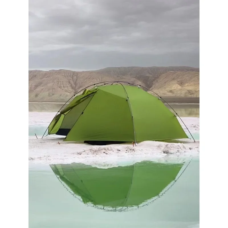 

Outdoor Ultra Light Double Four Seasons Double Layer Rainproof Windproof Camping Tent