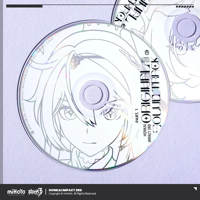 Официальная игра miHoYo Honkai Impact 3 Herrscher of Origin CD, музыкальный набор, металлический значок в стиле аниме, аксессуар с героями мультфильмов, подарок на Хэллоуин