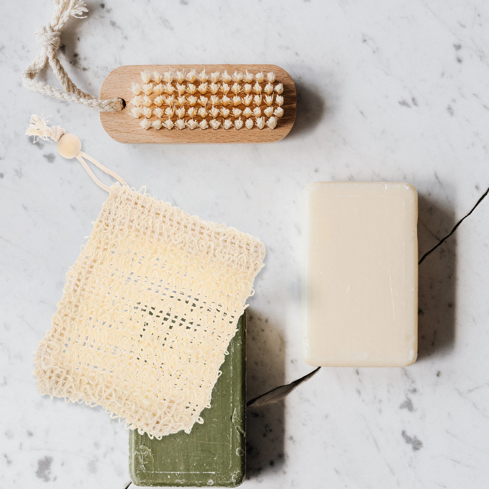 4 قطعة كيس صابون الاستحمام التقشير كيس شبكي للاستحمام تنظيف البشرة وإنتاج فقاعات هدية فكرة كيس الصابون #5