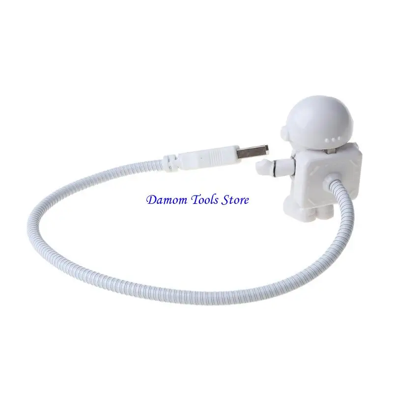 57BE Astronaut Reading Desk Lamp 5V LED Light For Computer PC Lighting