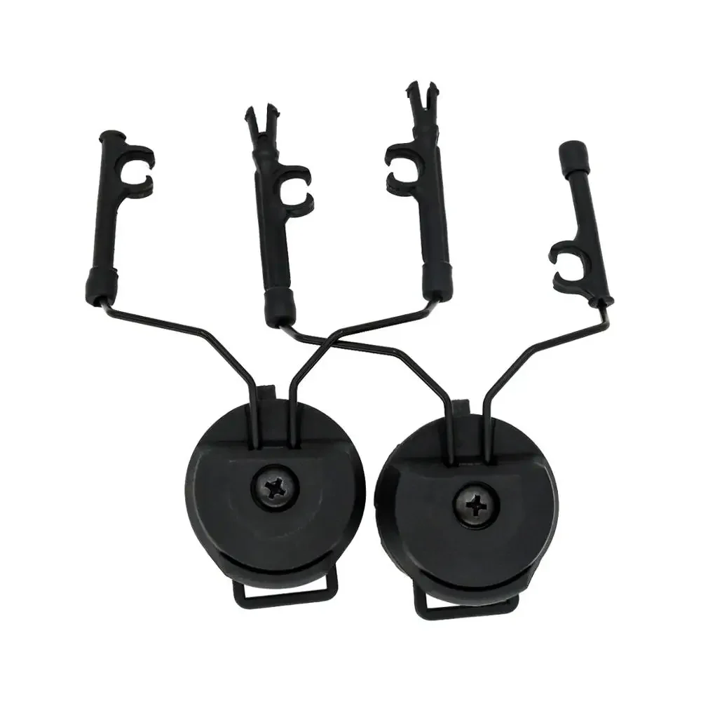 ARC Rail Adapter Helmet Headset Left & Right Side Attachments for Pelto Comtac Series Tactics Headphones,1 Pair