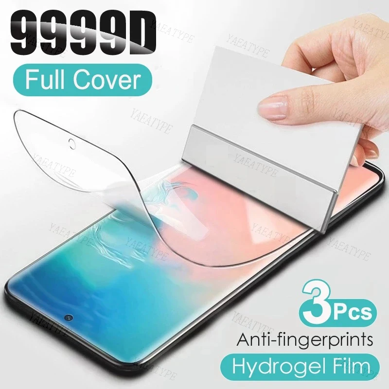 3Pcs Hydrogel Film For Doogee N40 Pro N30 N20 N10 S59 S86 S88 Plus S97 X93 X95 X96 S58 V30 Pro V31GT V20 S110 Screen Protective