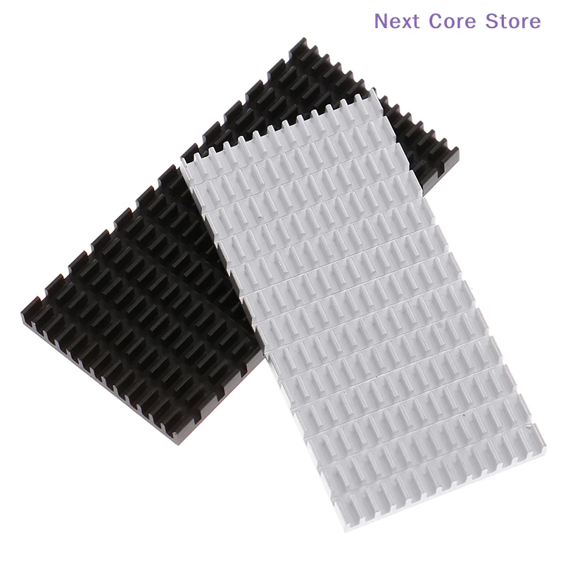 [NC]Aluminum Heatsink Panel Heat Sink CPU Power IC Chip Cooler Radiator 80*40*5mm[NC]