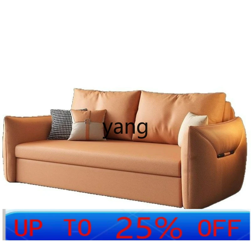 

LTT technology cloth sofa bed folding dual-purpose storage household Nordic light luxury small apartment