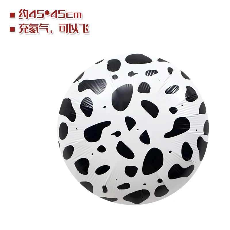 New 4D Cow Balloons Baby Shower Girl One 1st Birthday Barnyard Farm Animal Theme Party Decorations Supplies