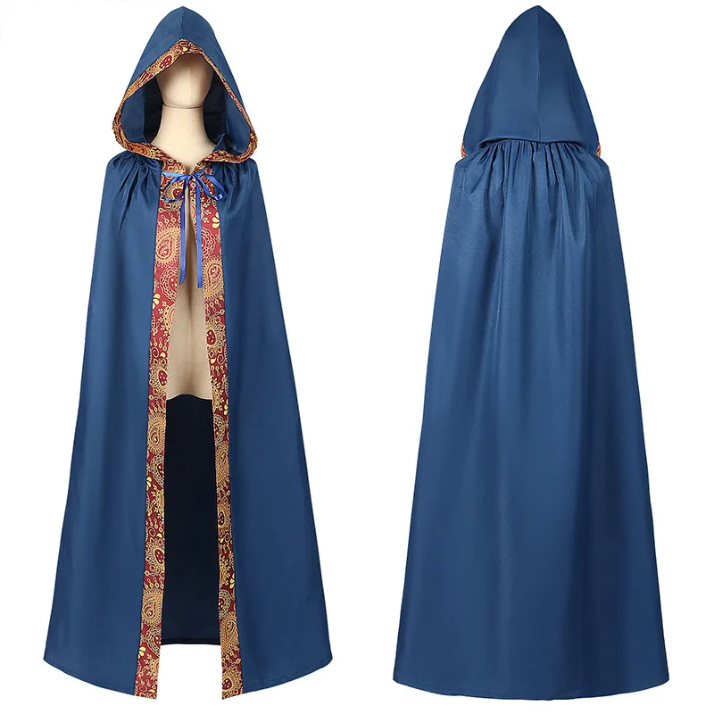 Halloween Assistente Cosplay Traje, Monge Medieval, Frade Robe, Sacerdote, Roupa antiga, Terno cristão