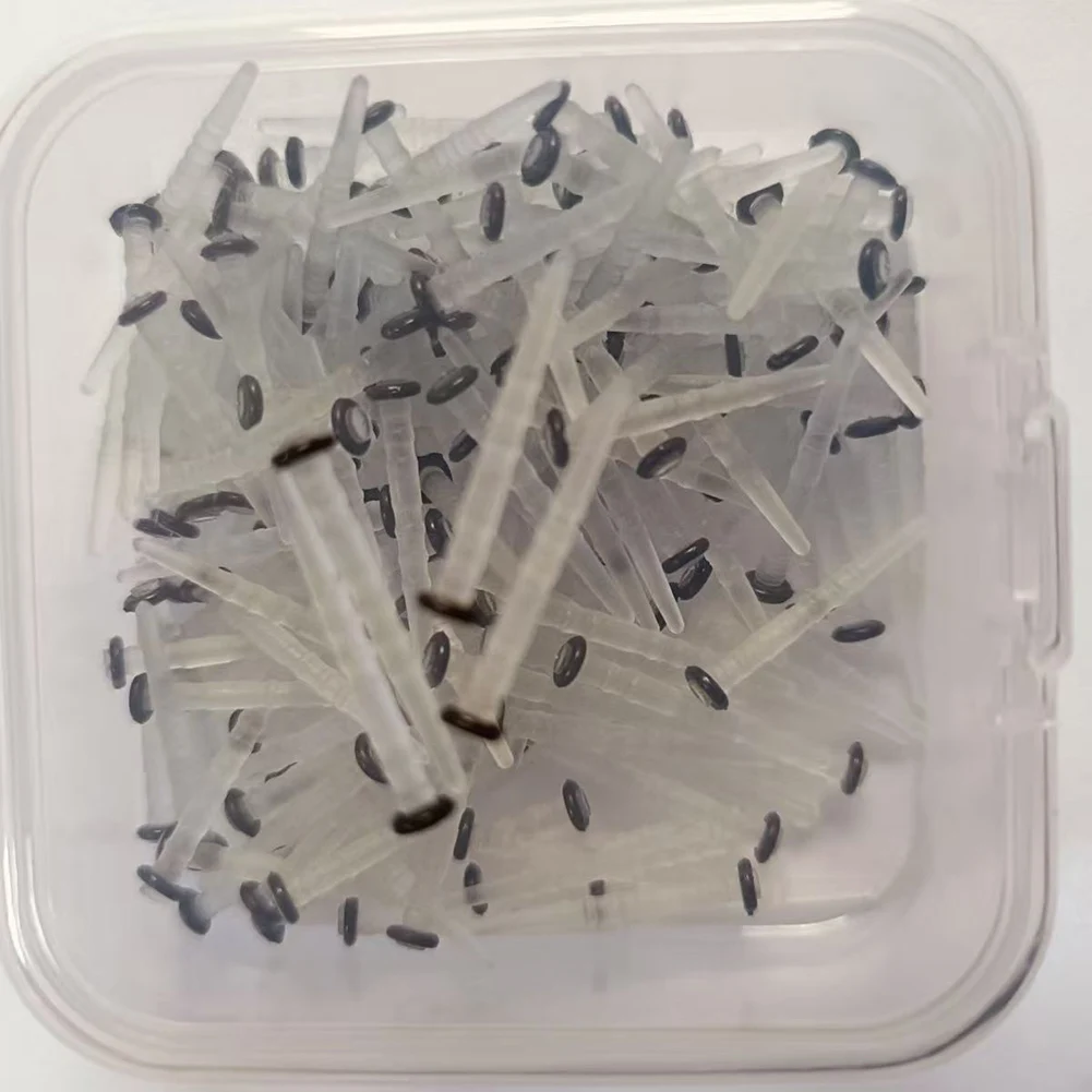 100Pcs/box Dental Screw Fiber Posts Tooth Crown Restoration Repair Composite Material Orthodontic Filling Pile 1.2/1.4/1.6/1.8mm