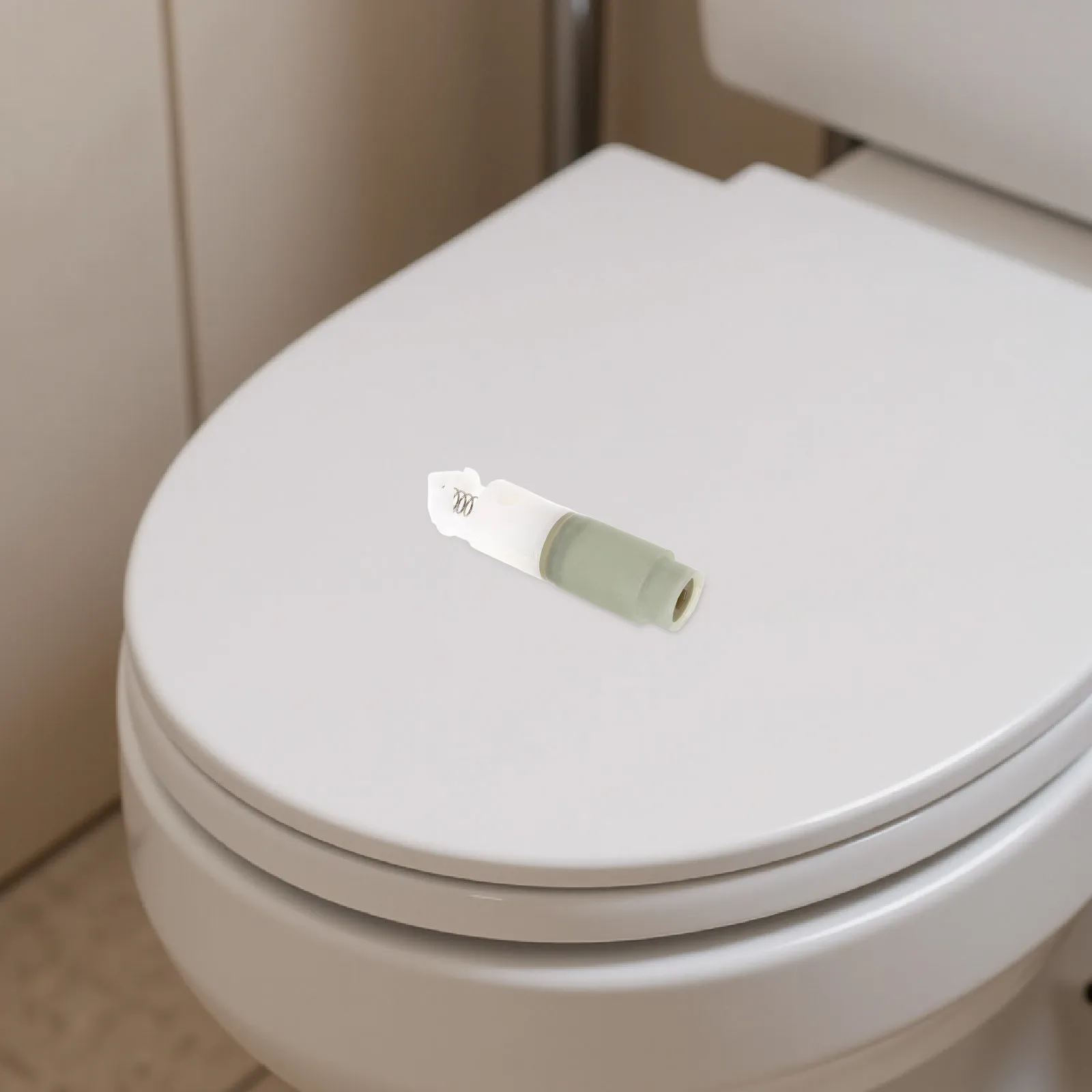 2Pcs Quiet Close Toilet Seat Buffer Damper Soft Close Hinge Replacement Universal Slow Falling Toilet Lid Cartridge Stainless
