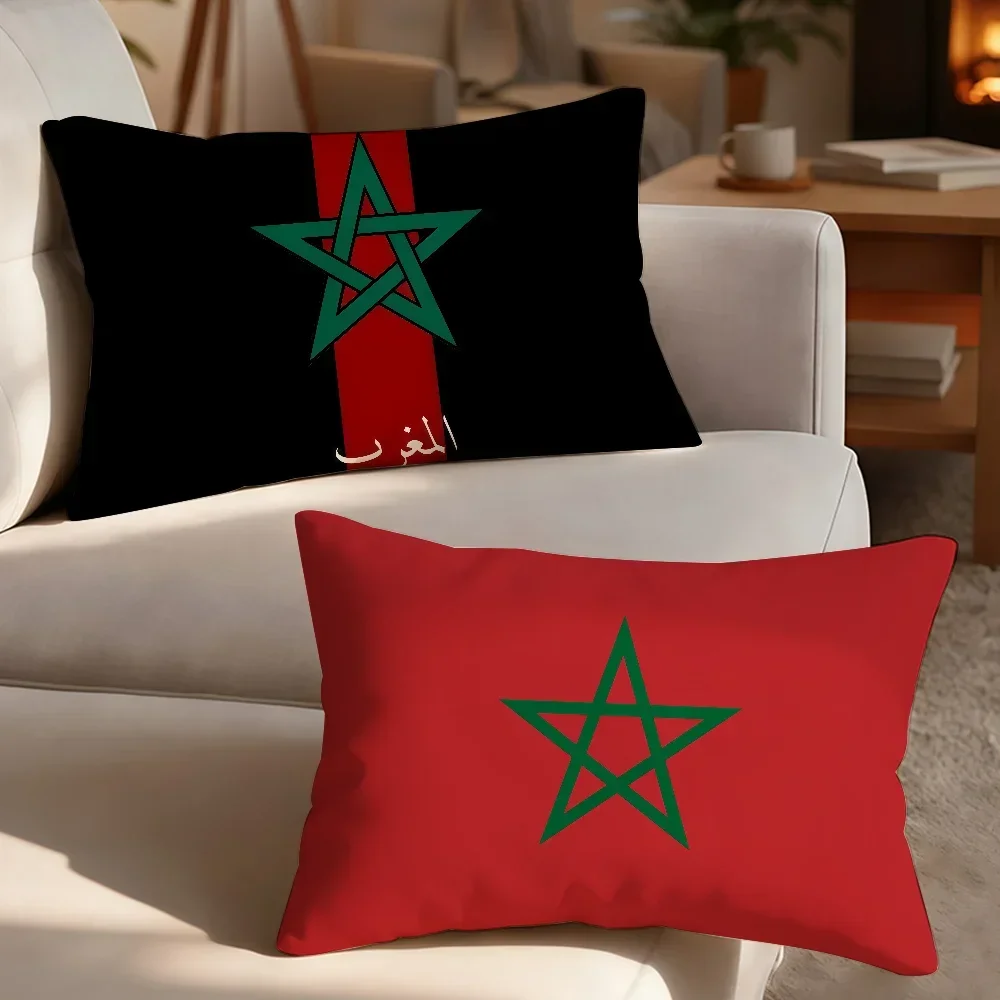 Luxury Morocco Flag Pillow Case Suitable For Decorating Homes Bedrooms Children Room Sofas And Other Places