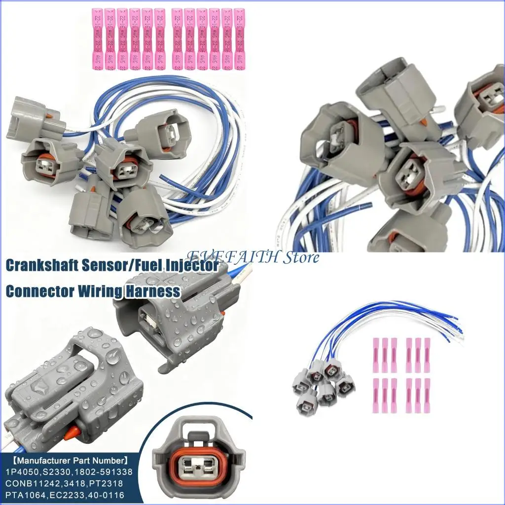 

124B Vehicle Engine Parts Injection System Wiring Harness 1P4050 Crankshaft Connector Wiring Harness