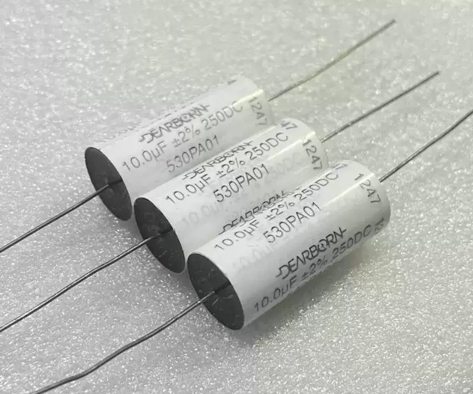 3PCS/LOT Copper SPRAGUE 2% 250v 10uf 106j Dearborn Fever Audio Film Capacitor Volume 17*40mm