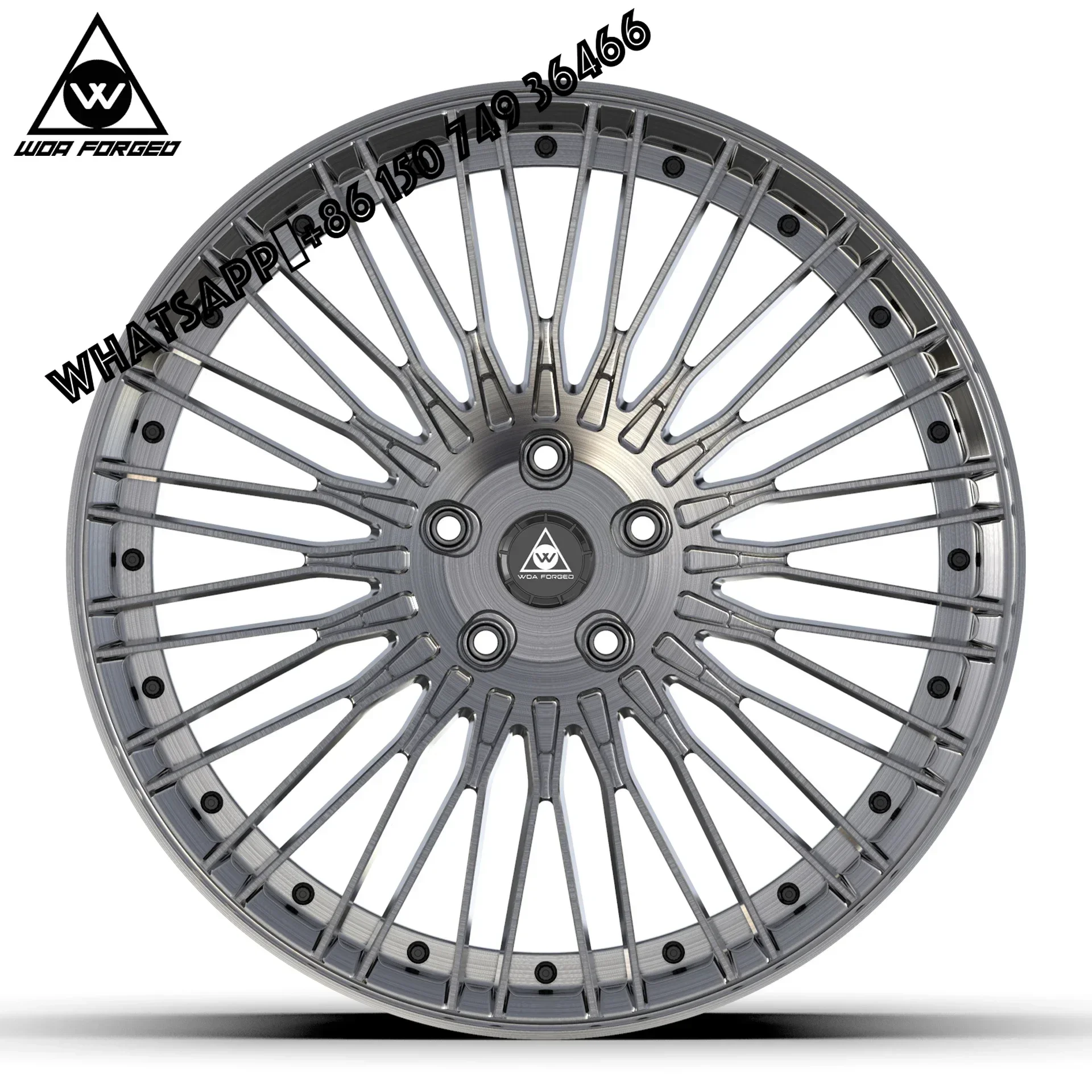 6061-T6 Style Car Wheel Rims Manufacturer 19 20 21 22 Inch Custom Color Luxury China Aluminum Customized Lightweight 5 Y