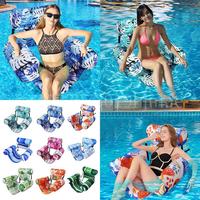 Swimming Pool Water Sofa Inflatable Water Hammock Floating Recliner Pool Party Mattresses Water Floating Inflatable Lounge Chair