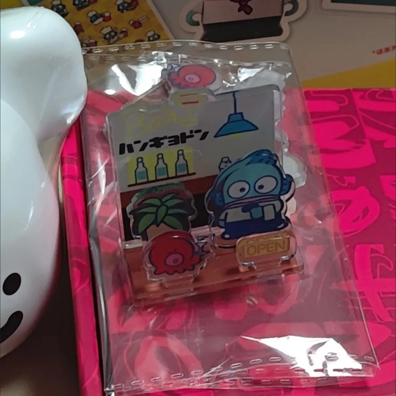 Hangyodon Acrylic Stand Figure Anime Peripherals Cute Cartoon Originality Acrylic Desktop Small Ornament Display Collectibles