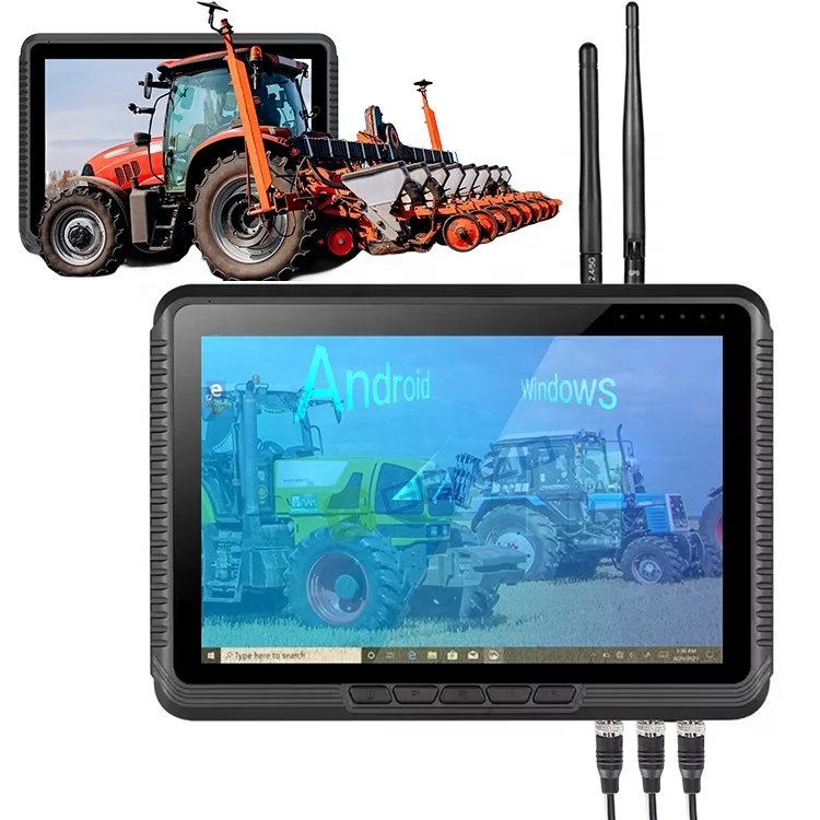 

Прочный автомобильный планшет GENZO 8/10 дюймов JASPER LAKE N5100 с установленным RJ45, RS232 и GPS-антенной Прочный автомобильный планшет