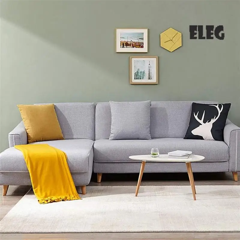 Wood 4 Inch Tapered Furniture Legs Set Of 4 Round Solid Unfinished Mid Century Couch Feet Replacement Legs For Sofa Easy Install