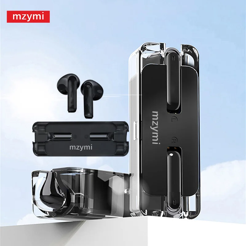 

MZYMI KT08 In Ear Earbuds Bluetooth5.3 Wireless Earphone Low Latency Noise Reduction Headphones Gaming Sports Headset for XIAOMI