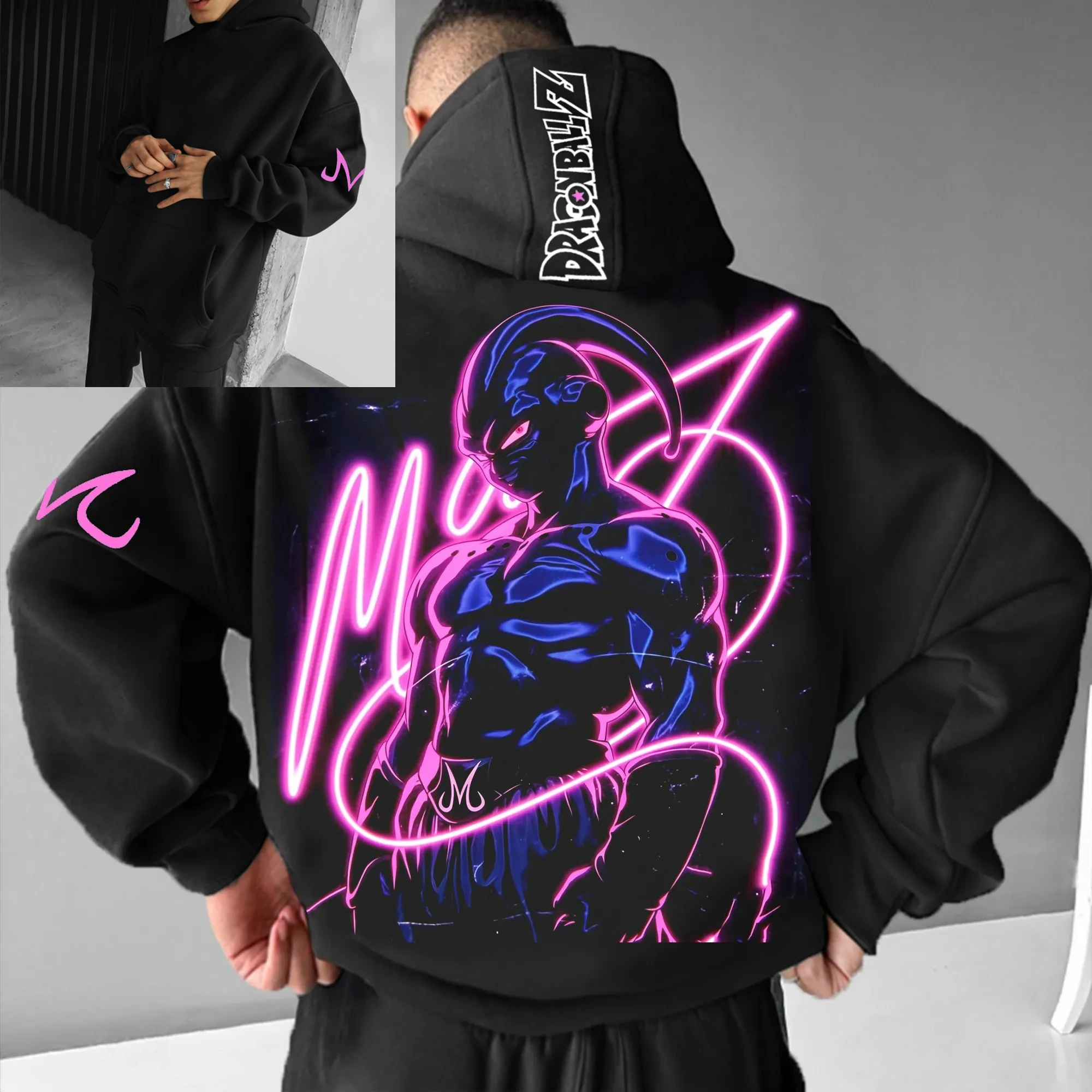 

Dragon Ball Z Goku Black Vegeta Broly Толстовка с рисунком для мужчин и женщин, весна-осень 2022, уличная одежда в стиле аниме, повседневная толстовка унисекс