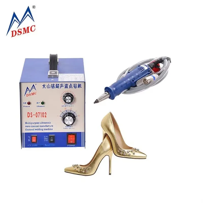 Hot Sale Ultrasonic Rhinestone Drill Hot Fix Multifunction Stone Setting Machine Transfer Machine