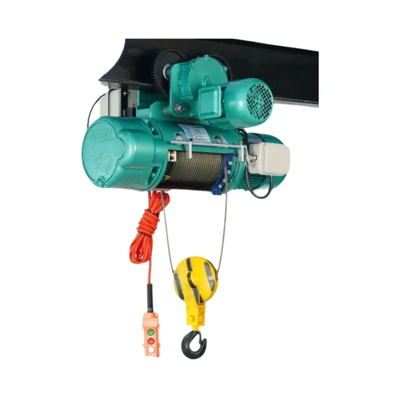 1/2/3/5/10T Wire Rope Electric Hoist CD1 Type Industrial Crane Trolley Lifting Hoist
