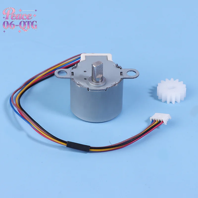 New DC Stepper Motor 24BYJ48 5V 2W 6 Rpm Step Gear Motor For Heating Shaking Head Mobile Phone Bracket Fan Shaking Head Motor