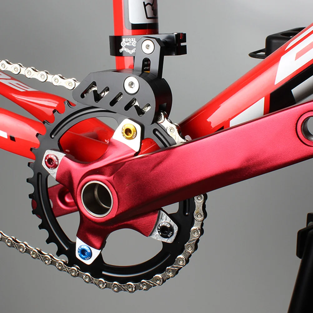 

Durable Chain Guide Bike Oval Tooth Dial Refit for Front Refitting Parts Stable