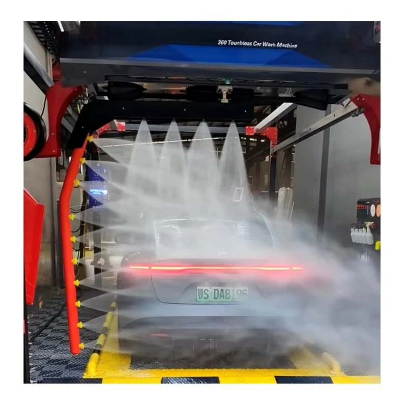 Lavatrice per auto automatica senza contatto portatile senza contatto 360 completamente controllata da computer