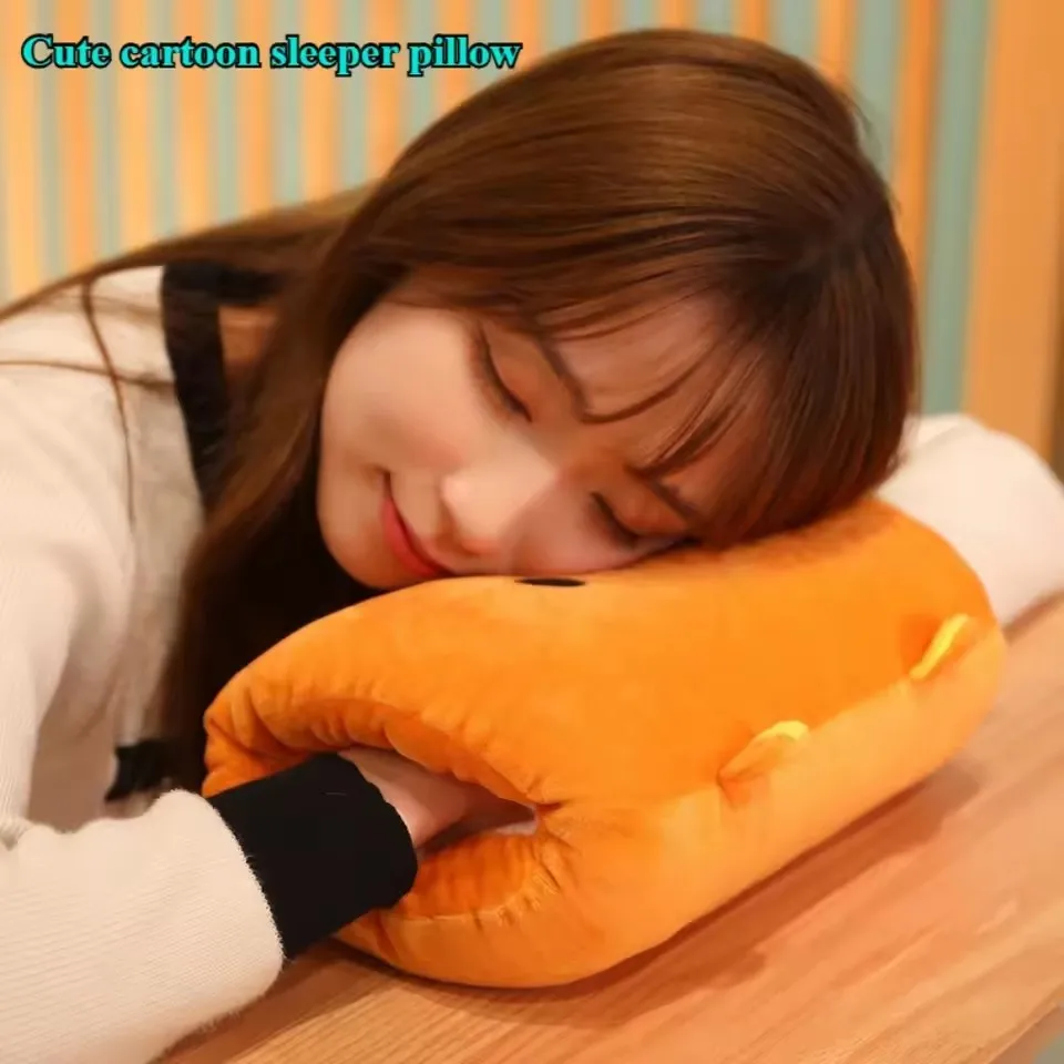 وسادة يد كرتونية شتوية لطيفة للأطفال، سخان يدوي، وسادة ذراع فئة البطل الضعيفة 1، هدية للأطفال، قيلولة سوهو