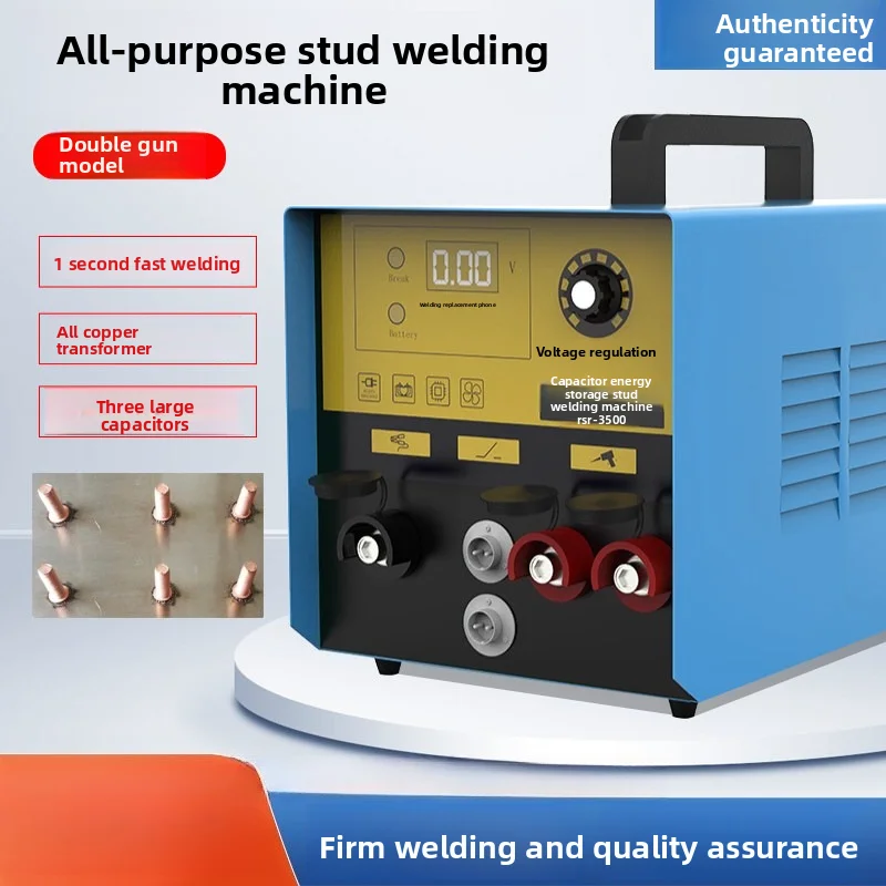 Capacitor Discharge Stud Welder for Marine Bolt Sign Fastening and Portable Metal Fabrication