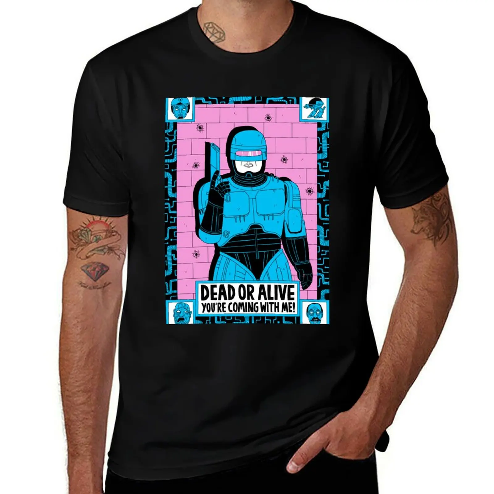 Mort ou vivant, tu viendras avec moi ! T-shirt de sport d'été à séchage rapide