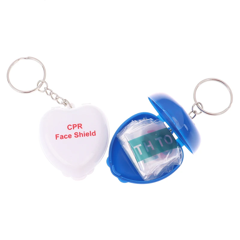 1PC CPR Emergency Training Mouth To Mouth Artificial Respiration Rescue Cardiopulmonary Resuscitation Mask