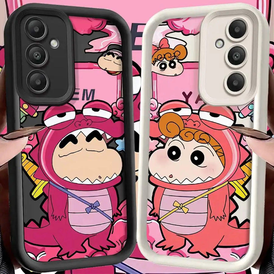 

C-Crayon S-Shin-Chans Case for Samsung Galaxy S25 Ultra S21 S25 Edge S24Ultra S23 FE S24 Plus S20FE S22 Phone Cover