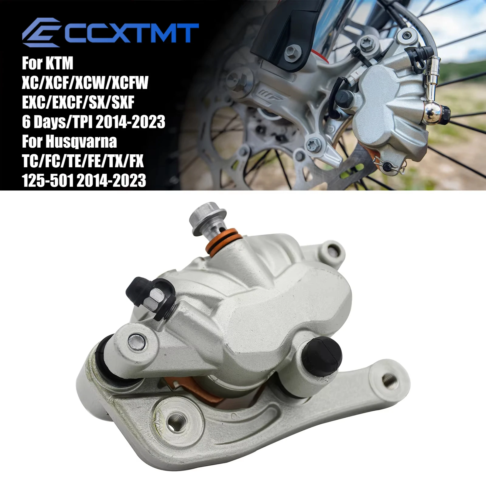 

Motorcycle Front Brake Caliper Braking Pump For Husqvarna TC TE FE TX FX FC 125-501 For KTM EXC EXCF SX XC XCF SXF 125-530 2023
